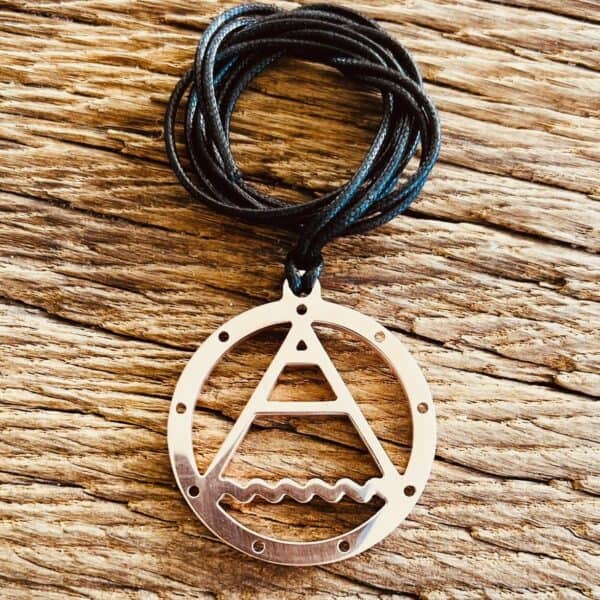 Ciondolo 3/6/9 LDV - Rame Ø36mm