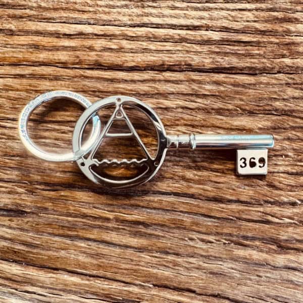 La Chiave della Conoscenza  | Portachiavi Silver