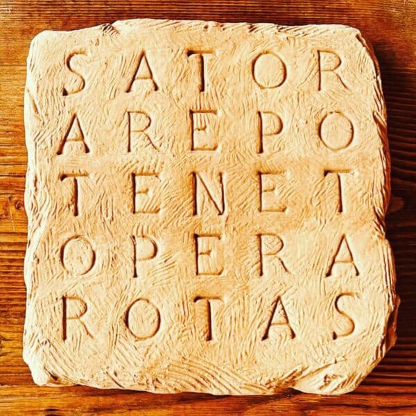 SATOR 25x25cm