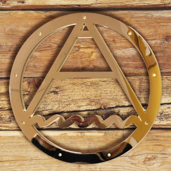 Simbolo 3/6/9 da parete - Ø33cm