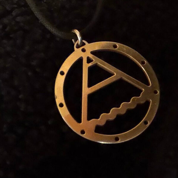 Ciondolo in argento 33 mm